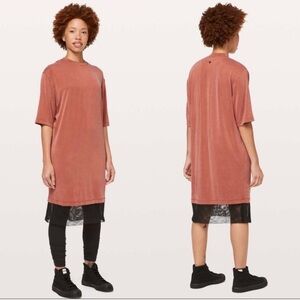 Lululemon Lab Balzo Dress Canyon Rock Size 6